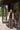 nette broek met glitter steentje | dark taupe