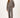 ruit broek met stretch | hazelnut/black