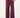 wideleg jogger broek met zijbies | burgundy / off white