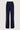 wideleg jogger broek met zijbies | off white / dark navy