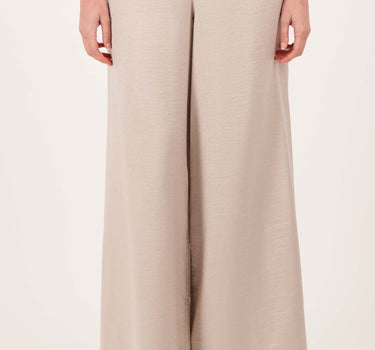 Satijnen Broek met Glans | cream white