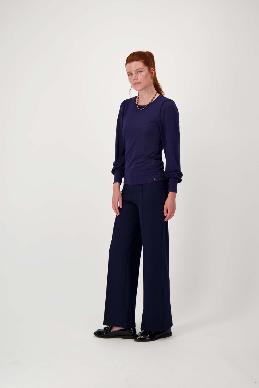 broek met naad | navy