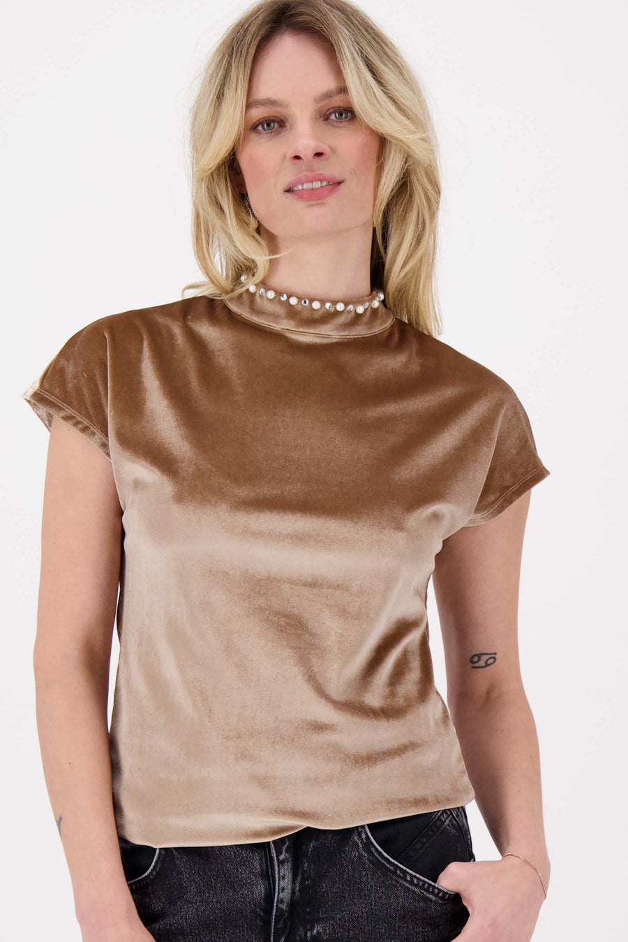 turtle top met parels | kit