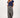 V-neck top with lurex trim | summer navy