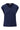 V hals top met lurex boord | summer navy
