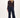 streep top lurex met lange mouw | dark navy