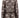 Kanten Top met Turtleneck | dark choco