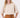 Gestreept sweatshirt met details | white / sand