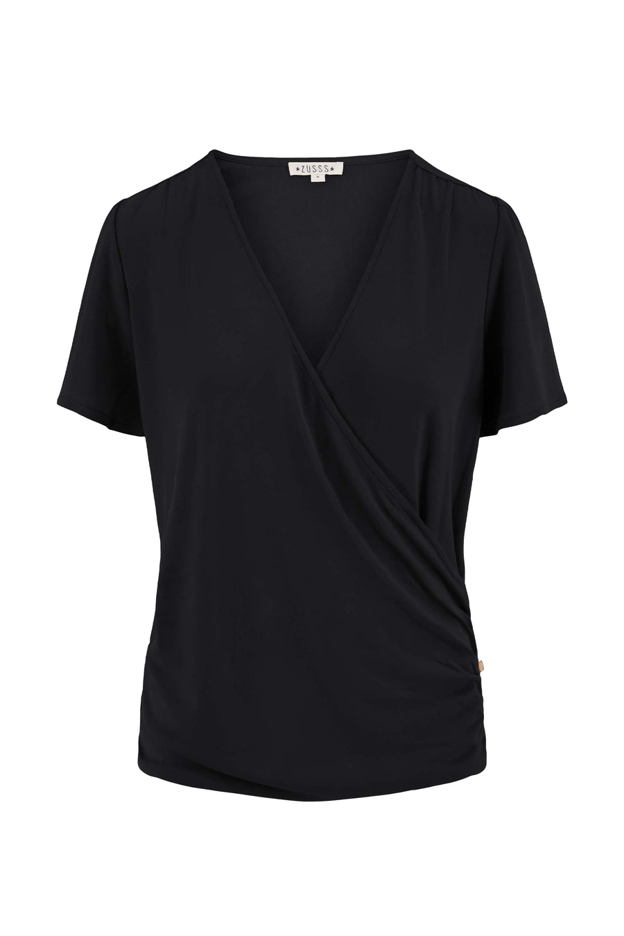 Wickeloberteil | schwarz