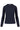 basic rib ronde hals top met stretch | navy