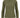 basic rib ronde hals top met stretch | moss green