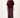 boucle trui korte mouw | burgundy