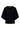 V hals vlindermouw trui | black