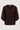 V hals vlindermouw trui | dark choco