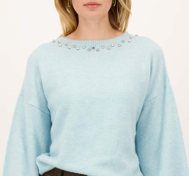 Fluffy Trui met Strass | winter breeze
