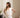 gebreid gilet met leuke knopen | off white