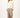 basic vestje met broche lange mouw | off white