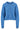 basic vestje met broche lange mouw | ocean blue