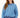 basic vestje met broche lange mouw | ocean blue
