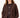 batwing vest van fluffy garens | dark choco