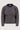 visgraat jacquard vest | dark navy / grey melange