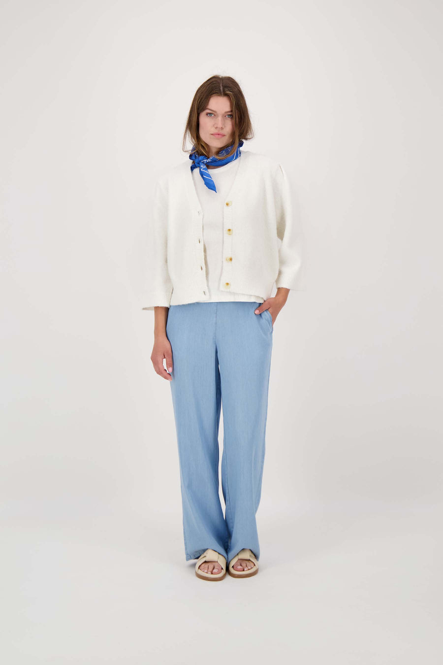 vest korte mouw | wit