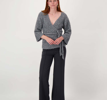 wikkel vest | medium grey
