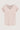 t-shirt met opengewerkte details | soft pink