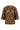 kanten top met ribboord | dark choco