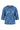 kanten top met ribboord | ocean blue