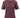 t shirt met kralen hals met korte mouw | burgundy