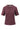 t shirt met kralen hals met korte mouw | burgundy