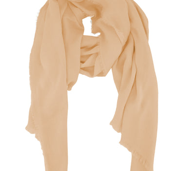 scarf in soft yarn | off white