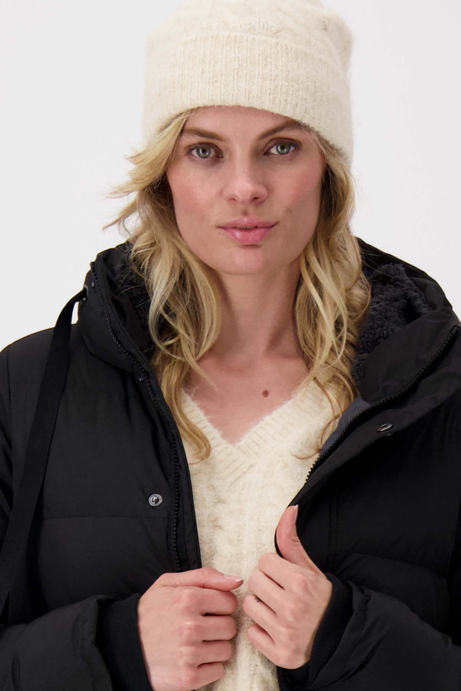 gebreide muts met kabels | kit