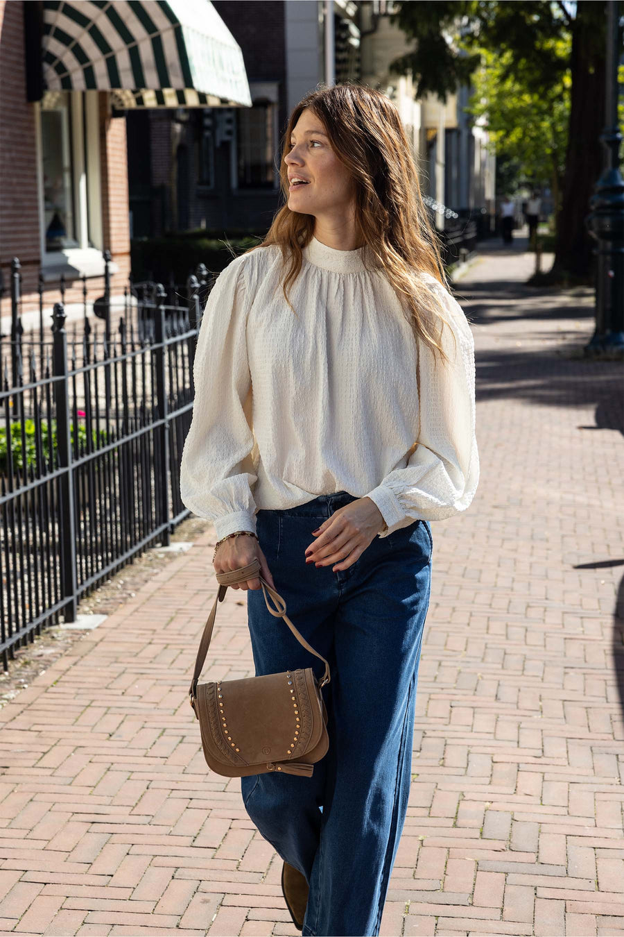 seersucker blouse | kit