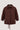crepe marocain blouse | brown
