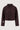 ballon blouse lange mouw | dark choco