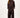 ballon blouse lange mouw | dark choco