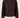 long-sleeve feather blouse | dark chocolate