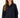 feather blouse lange mouw | dark navy