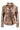 Satijnlook Paisley Print Blouse met Taillekoordje | hazelnut