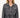 Lange Satijnen Blouse met Taillekoord | iron grey