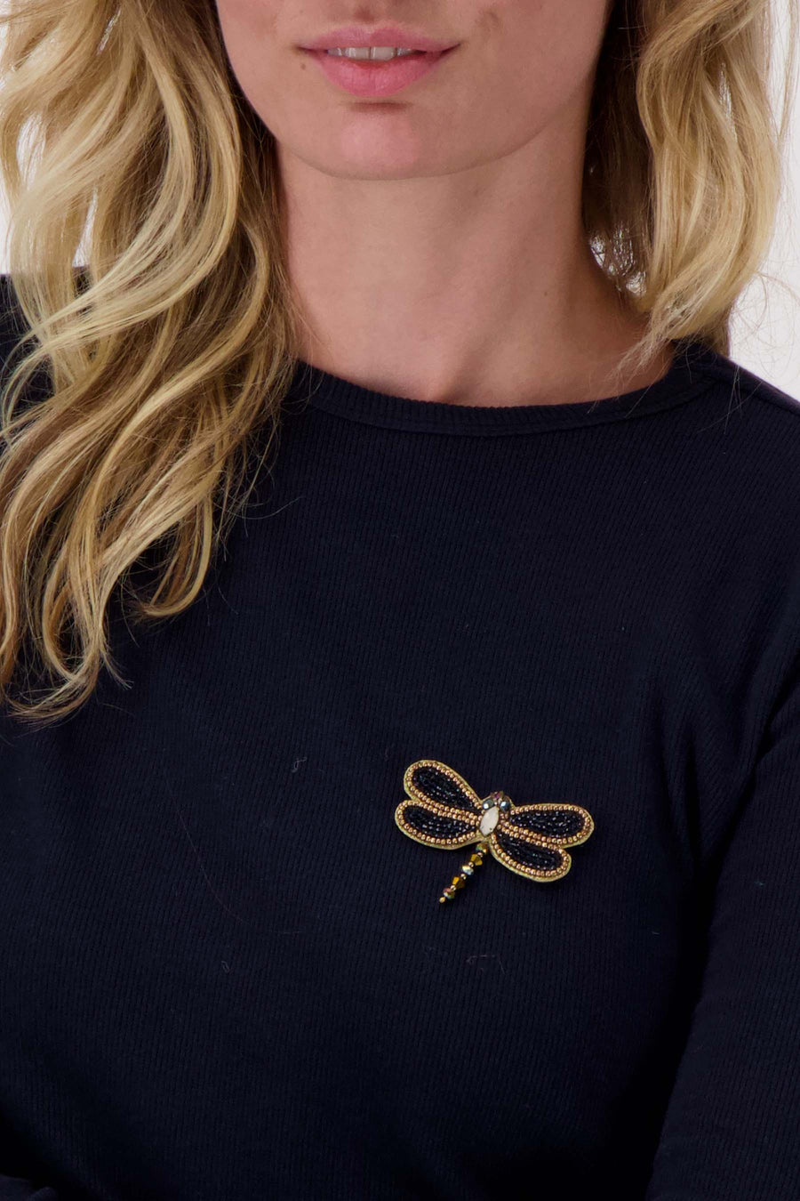 libelle broche | night blue