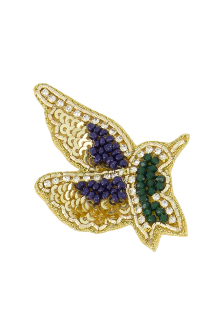kolibri broche | moss green