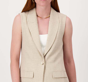 long cardigan with stretch | soft sand