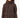 korte bubblecoat met teddy details | dark choco