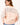 V hals sweater met tekst kiss kiss | light pink