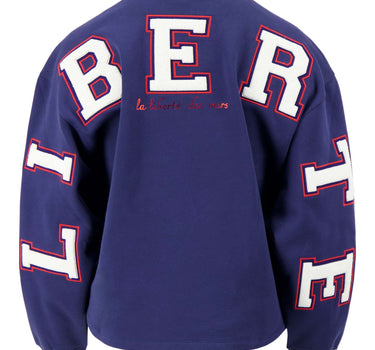 sweater met tekst | summer navy