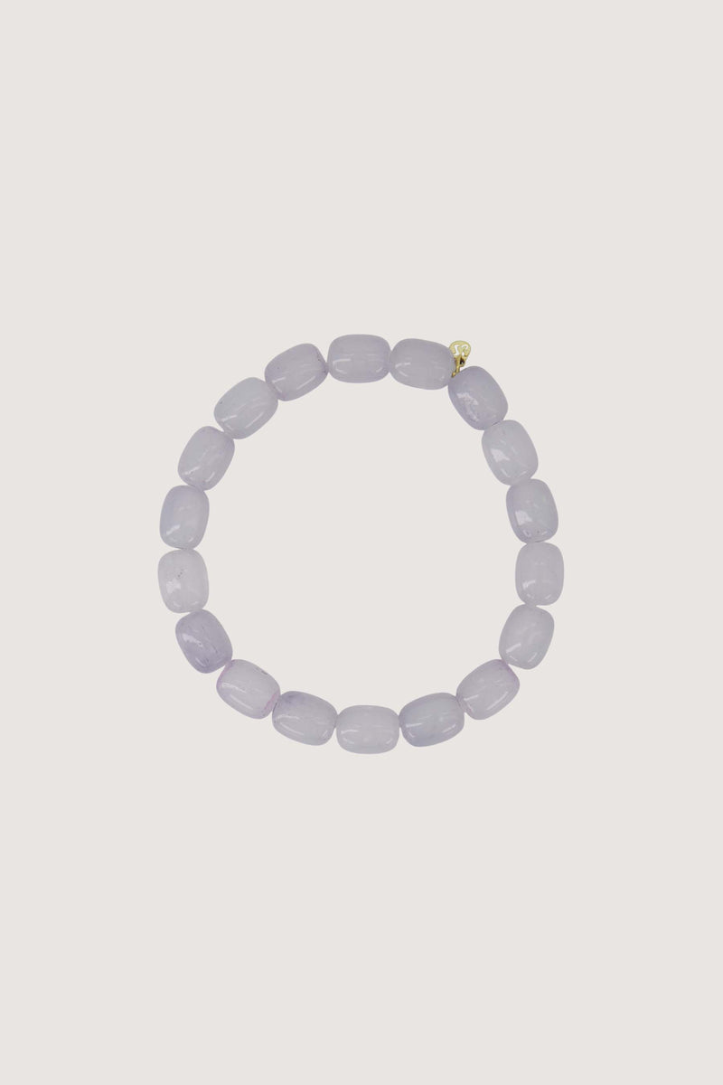 Armband aus elastischen Perlen | Himmelblau