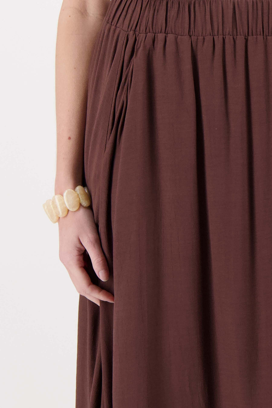 elastieken brede kralen armband | soft kit